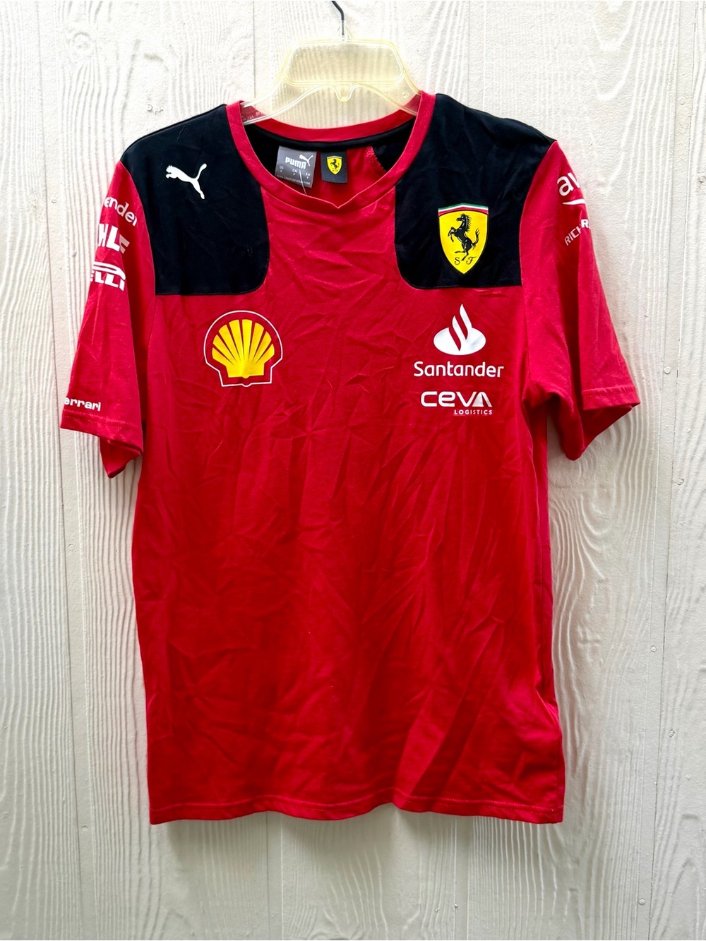 Puma x Ferrari Men's Red F1 Team Jersey